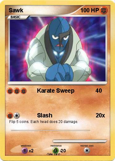 Pokemon Sawk