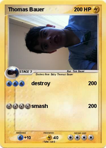 Pokemon Thomas Bauer