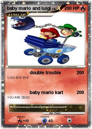 Pokemon baby mario and luigi