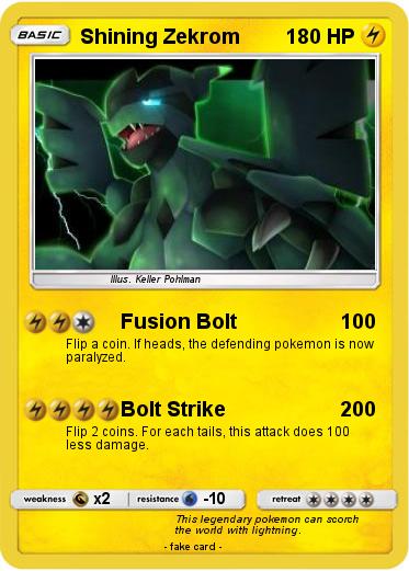 Pokemon Shining Zekrom