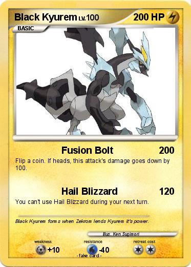 Pokemon Black Kyurem