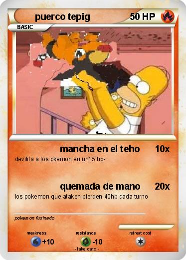 Pokemon puerco tepig