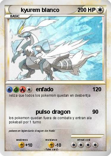 Pokemon kyurem blanco