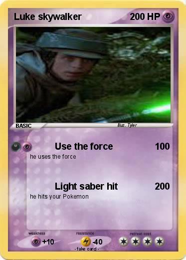 Pokemon Luke skywalker