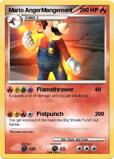 Pokemon Mario AngerMangement