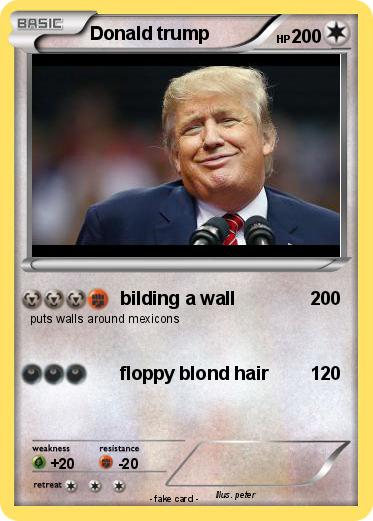 Pokemon Donald trump