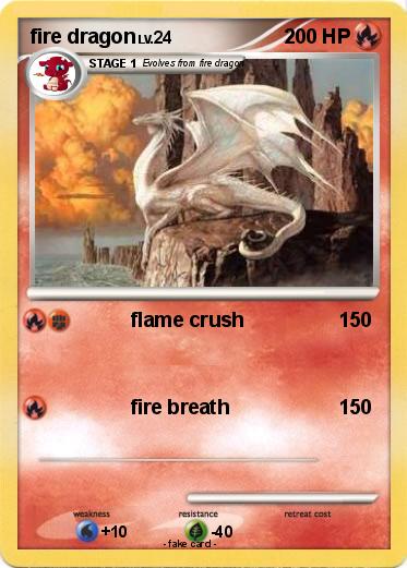 Pokemon fire dragon