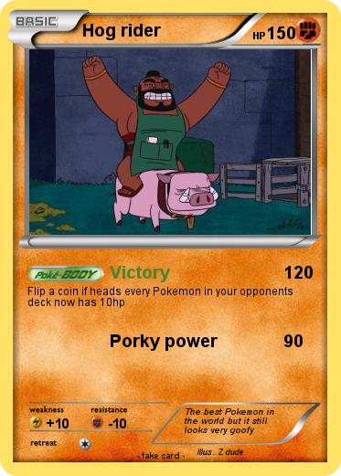 Pokemon Hog rider