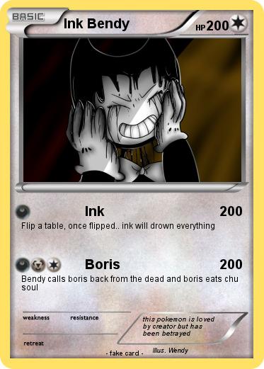 Pokemon Ink Bendy