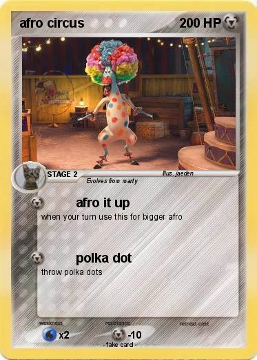 Pokemon afro circus