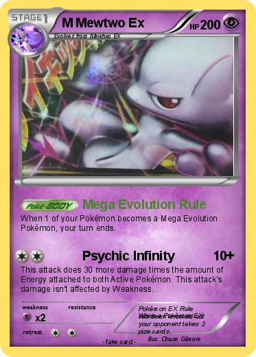 Pokemon M Mewtwo Ex