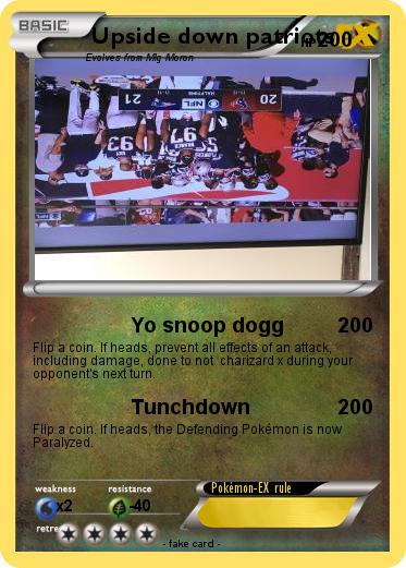 Pokemon Upside down patriots