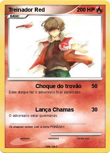 Pokemon Treinador Red