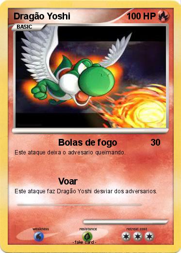 Pokemon Dragão Yoshi