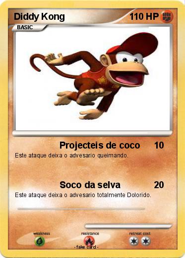 Pokemon Diddy Kong