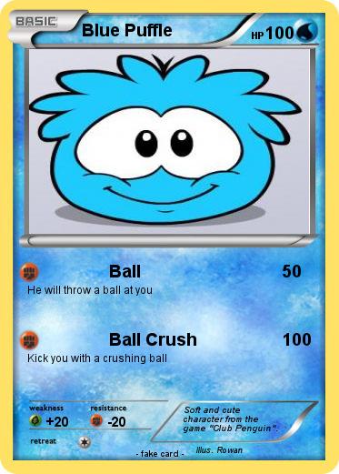 Pokemon Blue Puffle