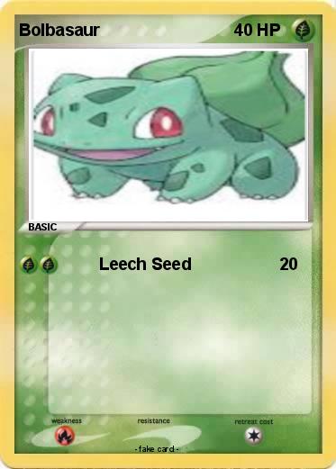 Pokemon Bolbasaur