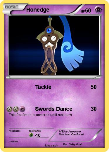 Pokemon Honedge