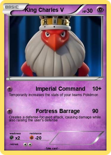 Pokemon King Charles V