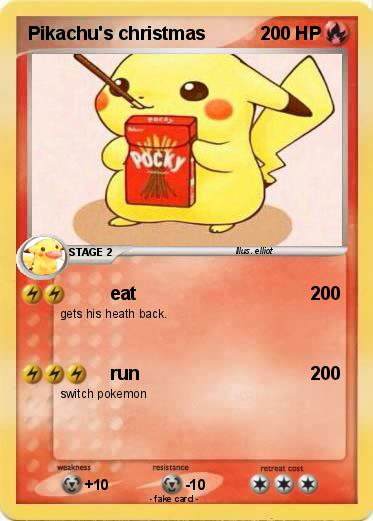 Pokemon Pikachu's christmas