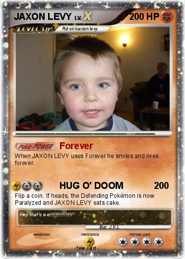 Pokemon JAXON LEVY Pokemon JAXON LEVY