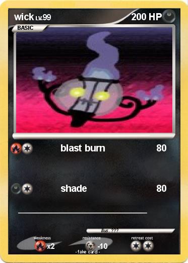 Pokemon wick