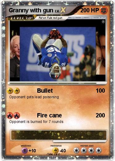 Pokemon Granny with gun