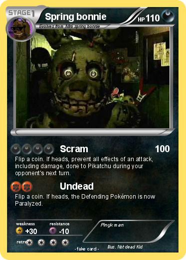 Pokemon Spring bonnie