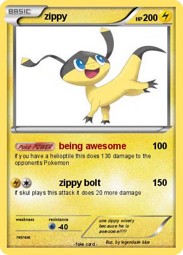 Pokemon zippy