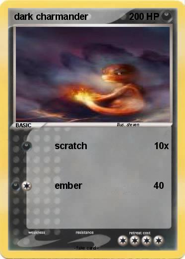 Pokemon dark charmander