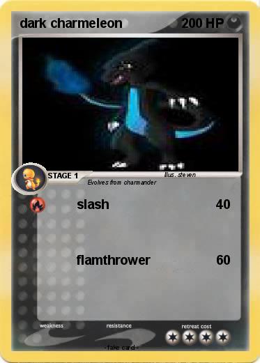 Pokemon dark charmeleon