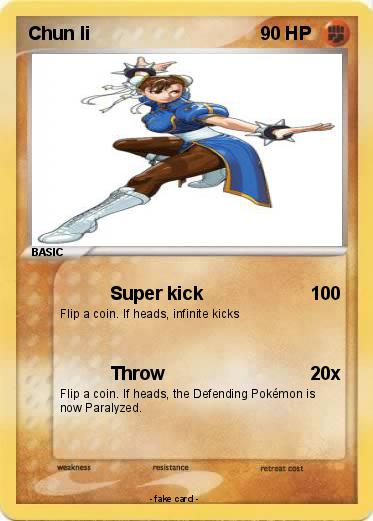 Pokemon Chun li