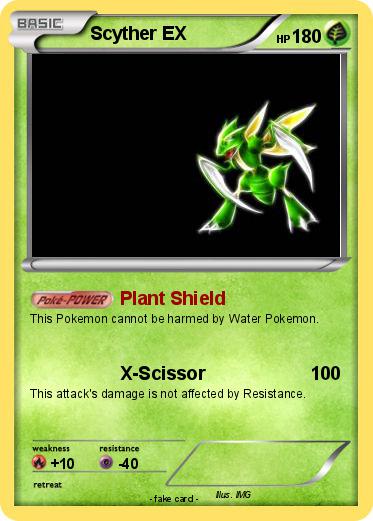 Pokemon Scyther EX