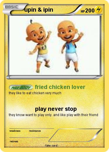 Pokemon upin & ipin