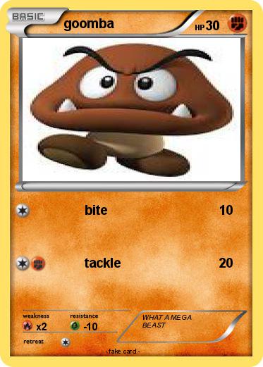 Pokemon goomba
