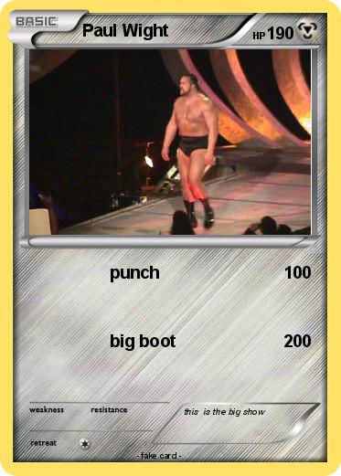 Pokemon Paul Wight