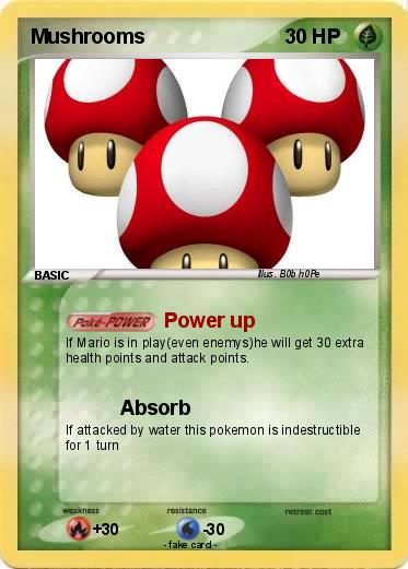 Pokemon Mushrooms
