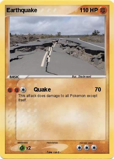 Pokemon Earthquake