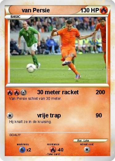 Pokemon van Persie
