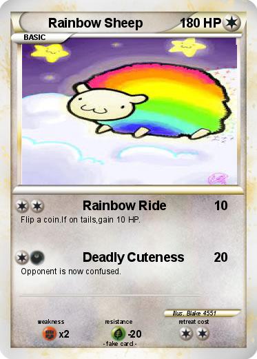 Pokemon Rainbow Sheep