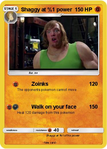 Pokemon Shaggy at %1 power