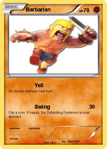 Pokemon Barbarian