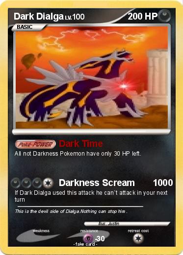 Pokemon Dark Dialga