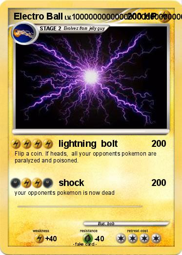 Pokemon Electro Ball