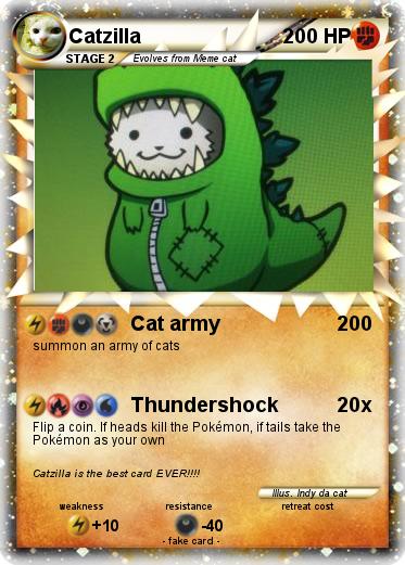 Pokemon Catzilla