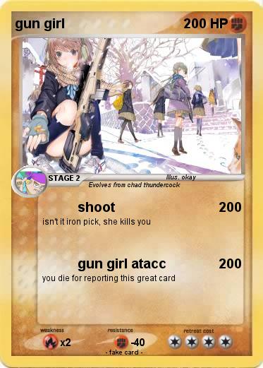 Pokemon gun girl