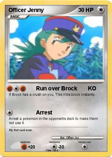 Pokemon Officer Jenny