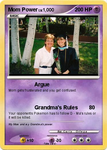 Pokemon Mom Power