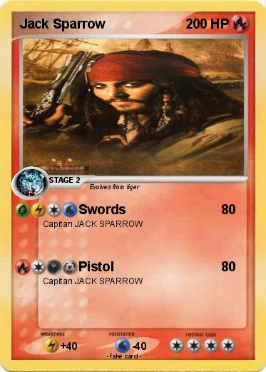 Pokemon Jack Sparrow