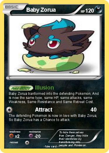 Pokemon Baby Zorua